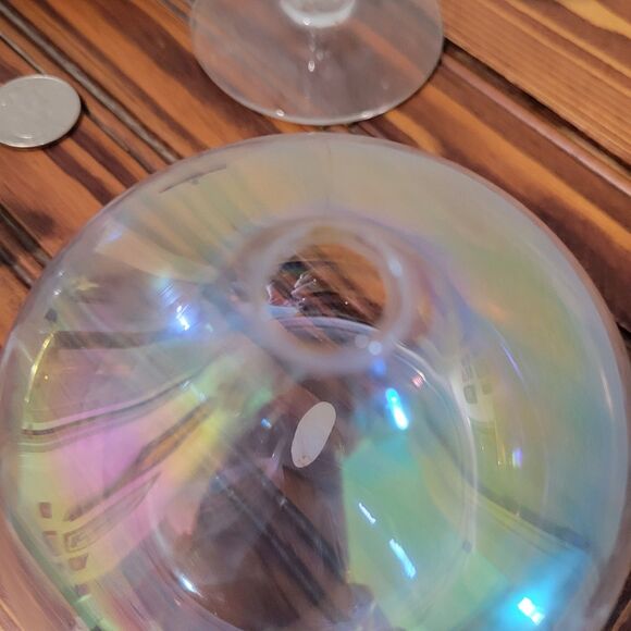 Lot of 5 Vintage - Hand Blown Glass & Assorted Oil Lamps Clear Ambient Romantic - Picture 6 of 16